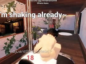 伪娘在Roblox公寓里被白屌干 asian gay porn 18