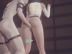 原神男同3D - 温迪&岩神舔肛&指交无码 - 日本亚洲漫画动漫游戏色情基佬伪娘 gay japan train porn