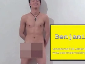 亚裔男模Benjamin sex videos hot asian gay