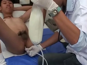 下流体检 asian gay alone porn