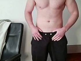 毛爹吐口水在巨根上爆发——必看！PhantomGentX男同单人秀 gay porn hot kissing