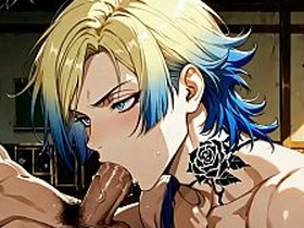 蓝色监狱男同 - Michael Kaiser图片集 - 动漫日本亚洲游戏同性色情 asian gay bath porn