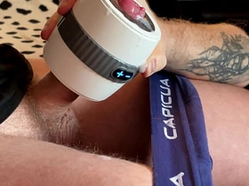 筋膜枪玩到边缘 精液爆射全记录 [4K] korean gay homemade porn