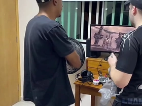 死宅骚货，看到摩托小哥就想坐打工人的鸡巴 gay porn chinese cock worship