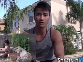 肌肉亚洲男撸鸡巴 gay porn pinoy daddy