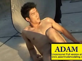 亚裔男模Adam well-pleased chinese office porn